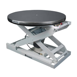 FDA compliant pallet positioner