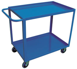 Chariot à 2 tablettes, 20" x 36", capacité de 1200 lb, roues 8" pneumatiques