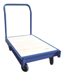 Chariot plateforme avec dessus en bois, 36" x 72", capacité de 2000 lb