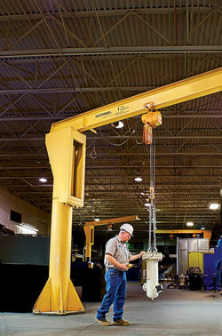 Potence autoportante, capacité de 10000 lb., portée de 10 pieds