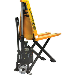 Transpalette gerbeur à batterie, capacité de 3000 lb., fourches de 20.5" x 48"