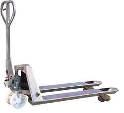 Transpalette en acier inoxydable, capacité de 5500 lb., fourches de 27" x 48"