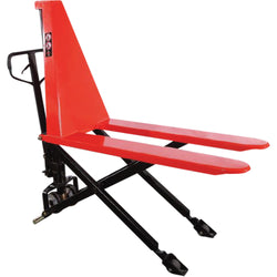 High lift pallet truck, 2200 lbs. capacity, 20.5" x 46" forks