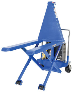 High Rise Pallet Truck, capacity of 2500 lbs.