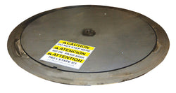 Disque tournant à profil bas en acier inoxydable, capacité de 4000 lb, 51" de diamètre