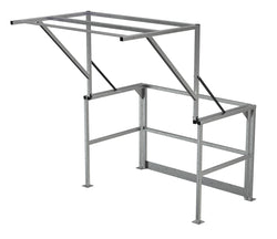 Barrière de sécurité en acier inoxydable pour mezzanine