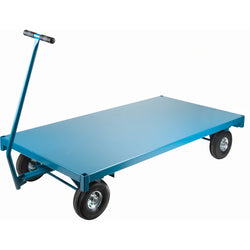 Chariot style wagon avec dessus en acier, 36" x 72", capacité de 1000 lb