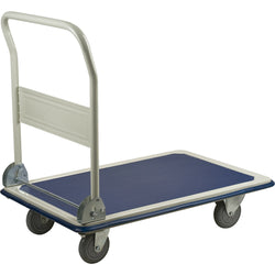 Chariot à plateforme avec poignée pliante, 23" x 35". capacité de 400 lb