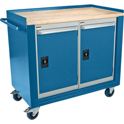Établi de service mobile, 2 portes