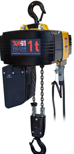 Palan électrique à multi voltage, capacité de 250 kg, vitesses de levage de 23 et 6 pi/min