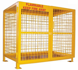 Armoire pour le rangement de bonbonnes de propane, capacité de 6