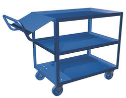 3-shelf order picking cart, 24" x 48"