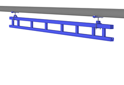 Ceiling mounted monorail, capacity up to 4000 lbs.