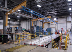 Fold Away Style Fall Protection System