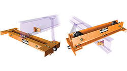Bridge crane end trucks, capacity of 2 tons