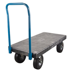Chariot plateforme en plastique, 30" x 60", capacité de 1000 lb