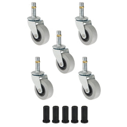 Mobile ergonomic swivel stool, adjustable height from 25" to 30"