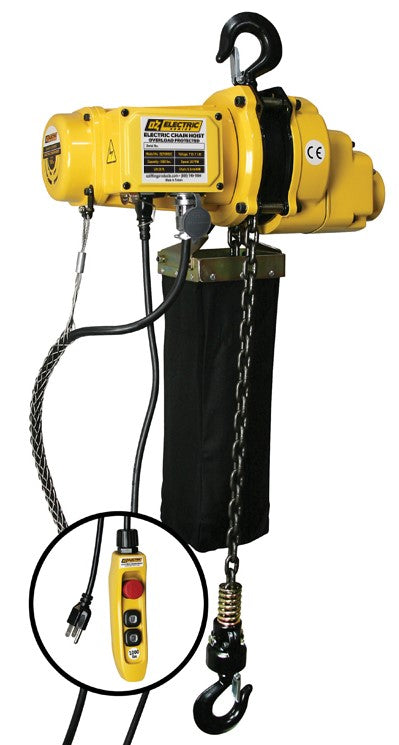 Palan électrique à chaîne ultra léger et portable