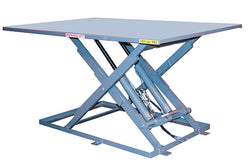 Table élévatrice "Low-Profile", hauteur fermée de seulement 4.3", capacité jusqu'à 4000 lb.