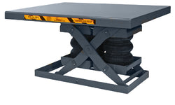 Table élévatrice pneumatique, capacité de 2000 lb, hauteur levée jusqu'à 33"