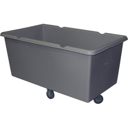 Oversized plastic cart, 24 cubic feet, 800 lbs capacity