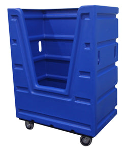Laundry cart, 46 cubic feet, 1000 lbs capacity