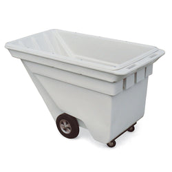 Ergonomic tilt truck, 5/8 cubic yard, 400 lbs capacity