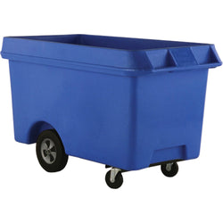 Heavy-Duty Plastic Cart, 24 Cubic Feet, 1000 lbs Capacity