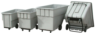 Chariot à bascule ergonomique, 5/8 verge cube, capacité de 1000 lb