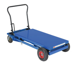 Pneumatic Tire Elevating Cart, cap. of 1000 lbs. 