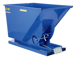 Trémie autobasculante extra-robuste, cap. de 2 verge cube, épaisseur de 3/16"