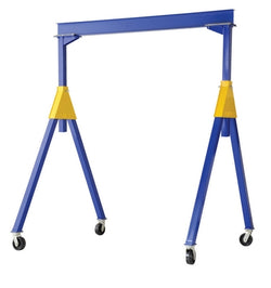 Steel gantry crane, 10000 lbs capacity, 10 feet wide