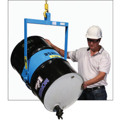 Manual tilt drum lifter, capacity of 800 lbs