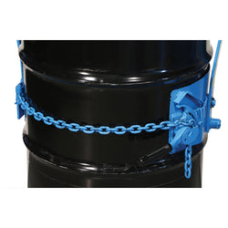 Manual tilt drum lifter, capacity of 800 lbs