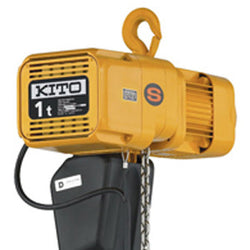 Electric hoist, 1/2 ton capacity, 10 feet of lifting, 575V/3/60, 29 ft/min