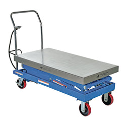 Table élévatrice mobile pneumatique, capacité de 1500 lb