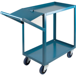 2-shelf order picking cart, 24" x 48"