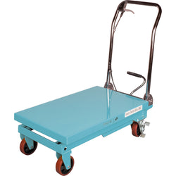 Mobile lifting table, 660 lbs capacity, 32" x 20" platform
