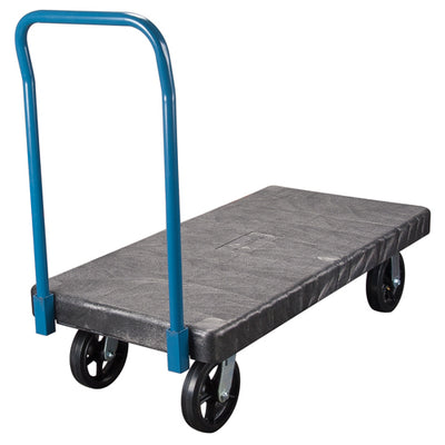 Chariot plateforme en plastique, 30" x 60", capacité de 2000 lb