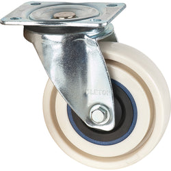 Nylon swivel caster, 5" diameter, 440 lbs capacity
