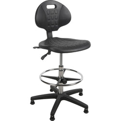 Tabouret ergonomique robuste et ajustable en hauteur de 23" à 33"