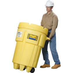 Wheeled overpack recovery drum