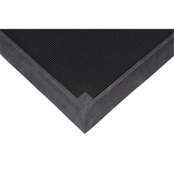 Foot sanitizing mat, 32" x 39", black