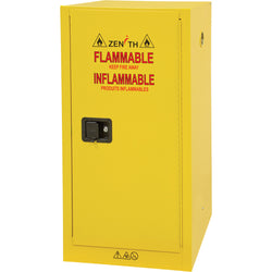 Armoire pour produits inflammables, 23"L x 18"P x 44"H, cap. de 16 gallons