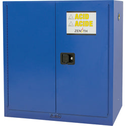 Armoire pour liquides corrosifs, 43"L x 18"P x 44"H, cap. de 30 gallons