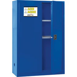 Armoire pour liquides corrosifs, 43"L x 18"P x 65"H, cap. de 45 gallons