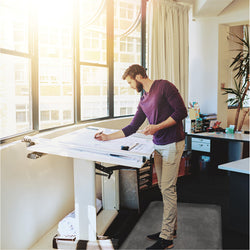 "Elegance" anti-microbial mat, 3' x 12', beige