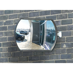 Miroir convexe rectangulaire/rond, usage extérieur, 24" x 36"