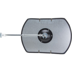 Roundtagular convex mirror, outdoor use, 24" x 36"