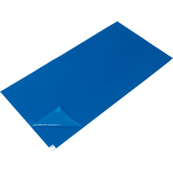 Tapis pour salle blanche, 45" x 24", couleur bleu